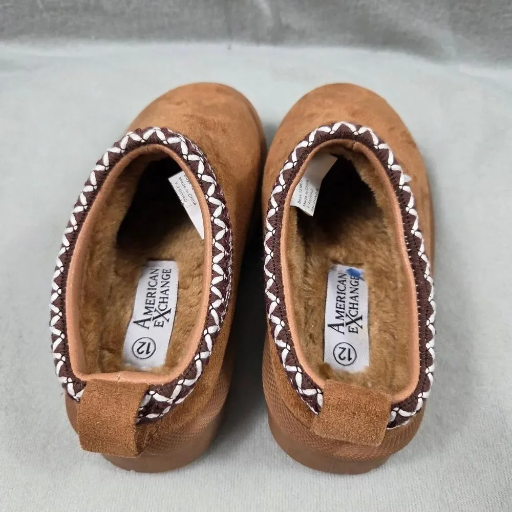 Unbranded Brown and Tan Slippers
